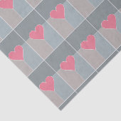 ハートパターンティッシュペーパー 薄葉紙 (詳細)