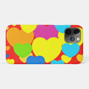 ハートパターンデザイン iPhone 11 PROケース