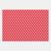 ハートパターンバレンタインデー ラッピングペーパーシート (正面3)