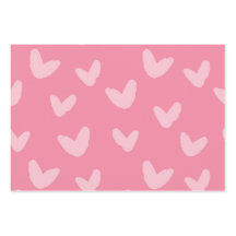 ハートパターンピンクカラーズスイートラブアーティザン