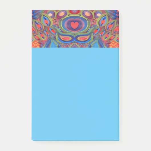 ハートパターンポスト・イット ポストイット (正面)