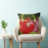 ハートパターン枕が意味のある原因をサポートする方法 クッション (椅子)