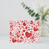 ハートパターン第7条 ポストカード (スタンド正面)