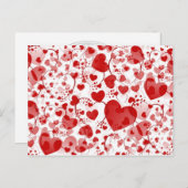 ハートパターン第7条 ポストカード (正面/裏面)