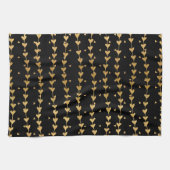 ハートパターン14 キッチンタオル (横)