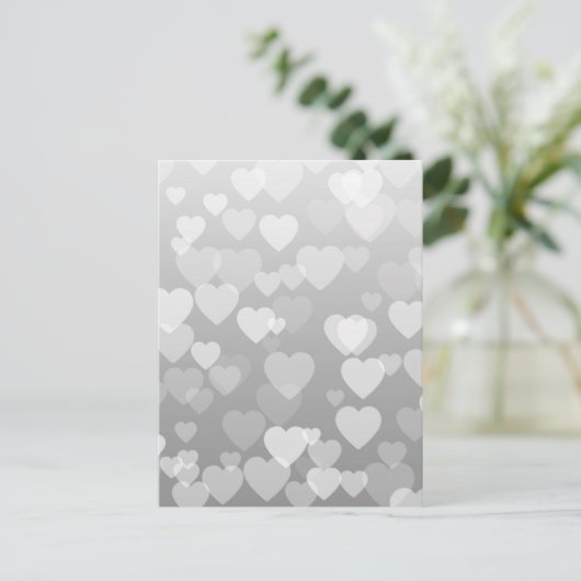 ハートパターン17 ポストカード (スタンド正面)