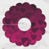 ハートパターン18 ワイングラスタグ (裏面)