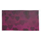 ハートパターン18 枕カバー (裏面)