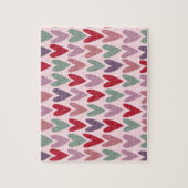 ハートパターン1 ジグソーパズル (縦)