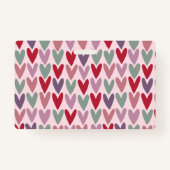 ハートパターン1 バッジ (裏面)