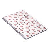 ハートパターン21 ノートブック (右側)