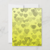 ハートパターン22 ノートカード (裏面)