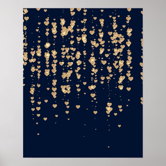 ハートパターン23 ポスター (正面)