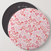 ハートパターン23 缶バッジ (正面&裏面)
