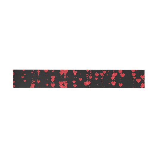 ハートパターン24 ラップアラウンドラベル (単一)