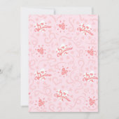 ハートパターン25 サンキューカード (正面)