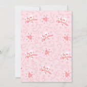 ハートパターン25 サンキューカード (裏面)