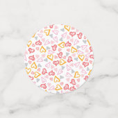 ハートパターン26 コンフェッティ (スモール正面)