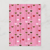ハートパターン27 ポストカード (正面)
