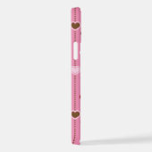 ハートパターン27 iPhoneケース (右側面)