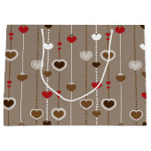 ハートパターン29 ラージペーパーバッグ (正面)