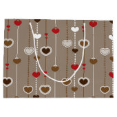 ハートパターン29 ラージペーパーバッグ (裏面)