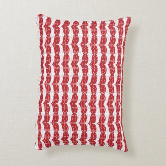 ハートパターン2 アクセントクッション (裏面(縦))