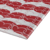 ハートパターン2 カッティングボード (角)