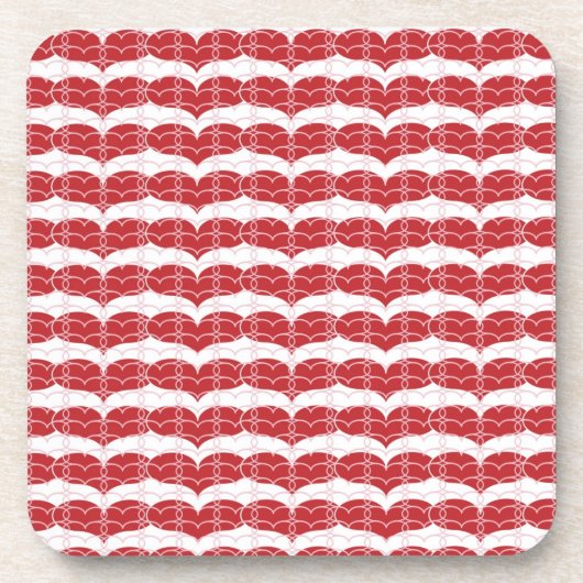 ハートパターン2 コースター (正面)