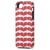 ハートパターン2 Case-Mate iPhoneケース (裏面左)