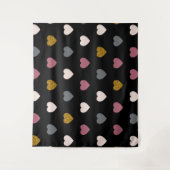 ハートパターン30 タペストリー (正面)