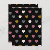 ハートパターン30 ノートカード (正面/裏面)
