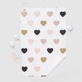 ハートパターン31 ゴルフタオル (インサイチュ)