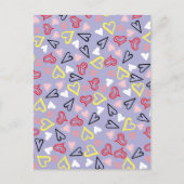 ハートパターン31 ポストカード (正面)