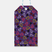 ハートパターン32 ギフトタグ (正面)