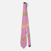 ハートパターン32 ネクタイ (正面)