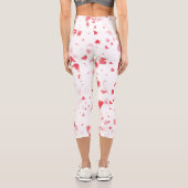 ハートパターン33 カプリレギンス (裏面)