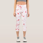 ハートパターン33 カプリレギンス (正面)