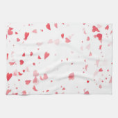 ハートパターン33 キッチンタオル (横)