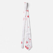 ハートパターン33 ネクタイ (裏面)