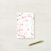 ハートパターン33 ポストイット (デスク上)