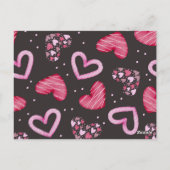 ハートパターン34 ポストカード (裏面)