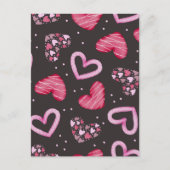 ハートパターン34 ポストカード (正面)