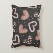 ハートパターン35 アクセントクッション (正面(垂直))