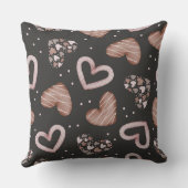 ハートパターン35 クッション (裏面)