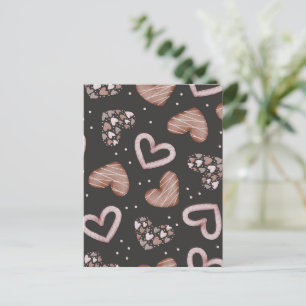 ハートパターン35 ポストカード