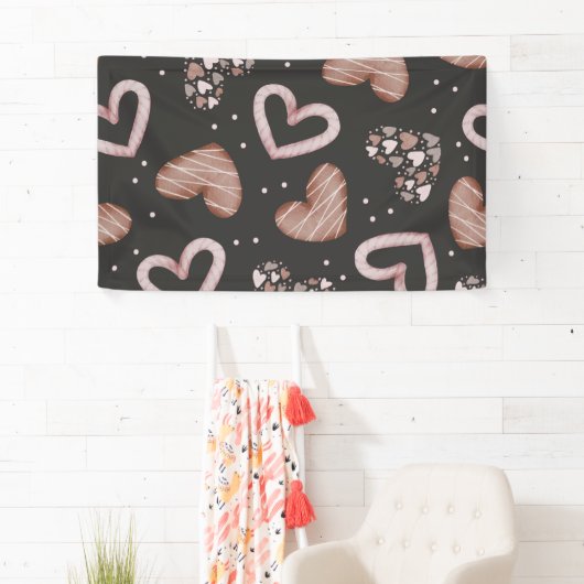 ハートパターン35 横断幕 (インサイチュ)