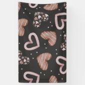 ハートパターン35 横断幕 (縦)