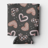 ハートパターン35 缶クーラー (正面)