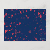 ハートパターン40 ポストカード (裏面)